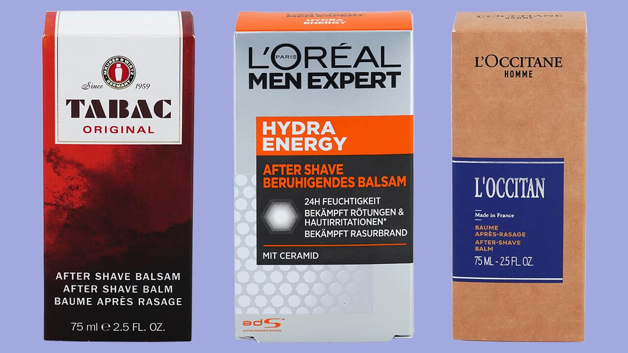Aftershave im Test: Welche Balsame sind am besten?