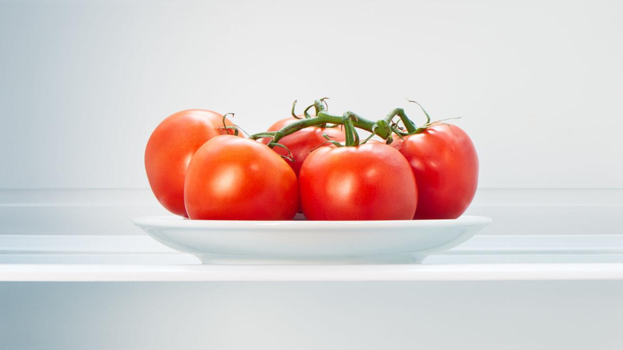 Tomaten lagern: So bleiben Tomaten aromatisch und knackig.