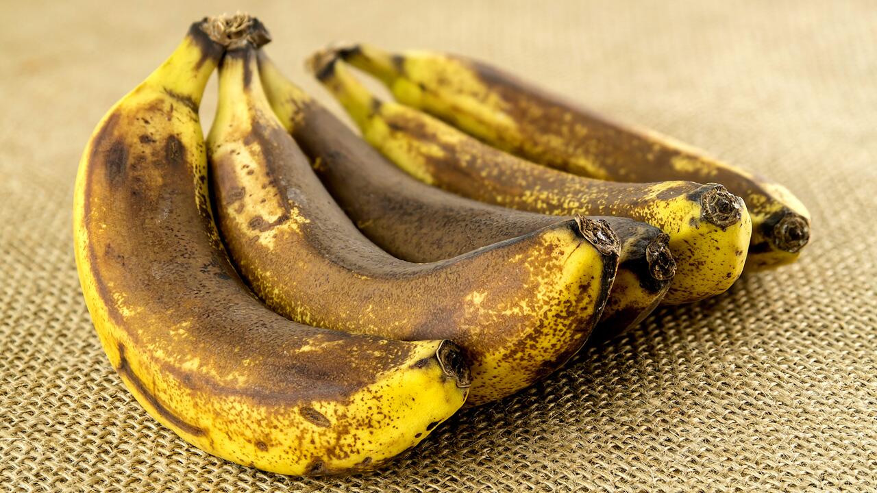 Überreife Bananen können unterschiedlich verwertet werden.