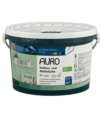 Auro Vollton- und Abtönfarbe Nr. 330-60 Chromoxid-Grün