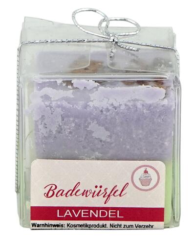 Badewürfel Lavendel 