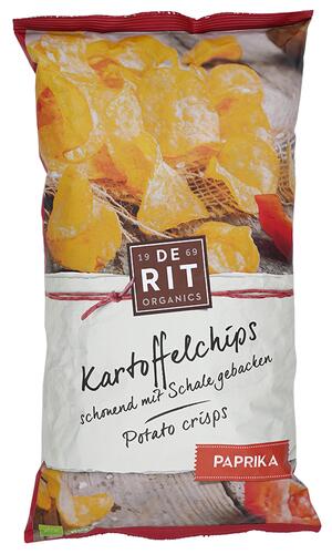 De Rit Organics Kartoffelchips Paprika