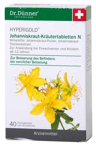 Dr. Dünner Hyperigold Johanniskraut-Kräutertabletten N