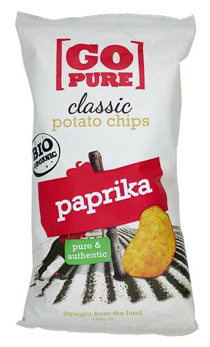 Go Pure Classic Potato Chips Paprika