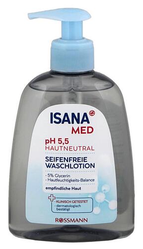 Isana Med Seifenfreie Waschlotion pH 5,5 hautneutral