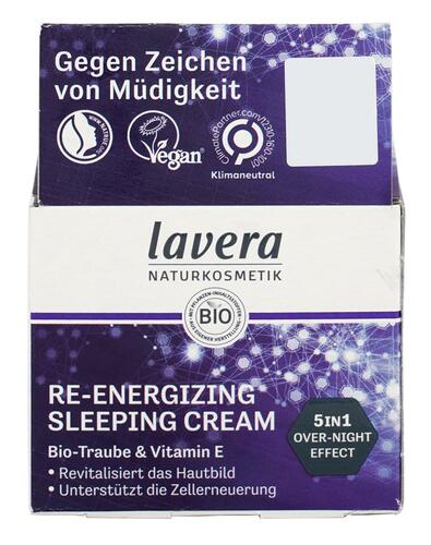 Lavera Re-Energizing Sleeping Cream Bio-Traube&Vitamin E