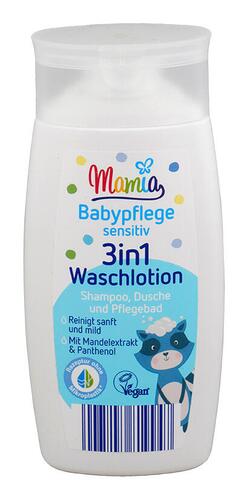 Mamia Babypflege Sensitiv 3in1 Waschlotion