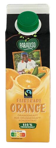 Paradiso Orange Orangensaft aus Orangensaftkonzentrat, Fairtrade 