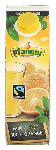 Pfanner 100% Orangensaft aus Orangensaftkonzentrat, Fairtrade