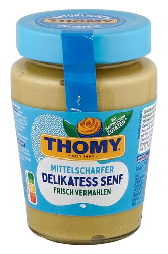 Thomy Mittelscharfer Delikatess Senf