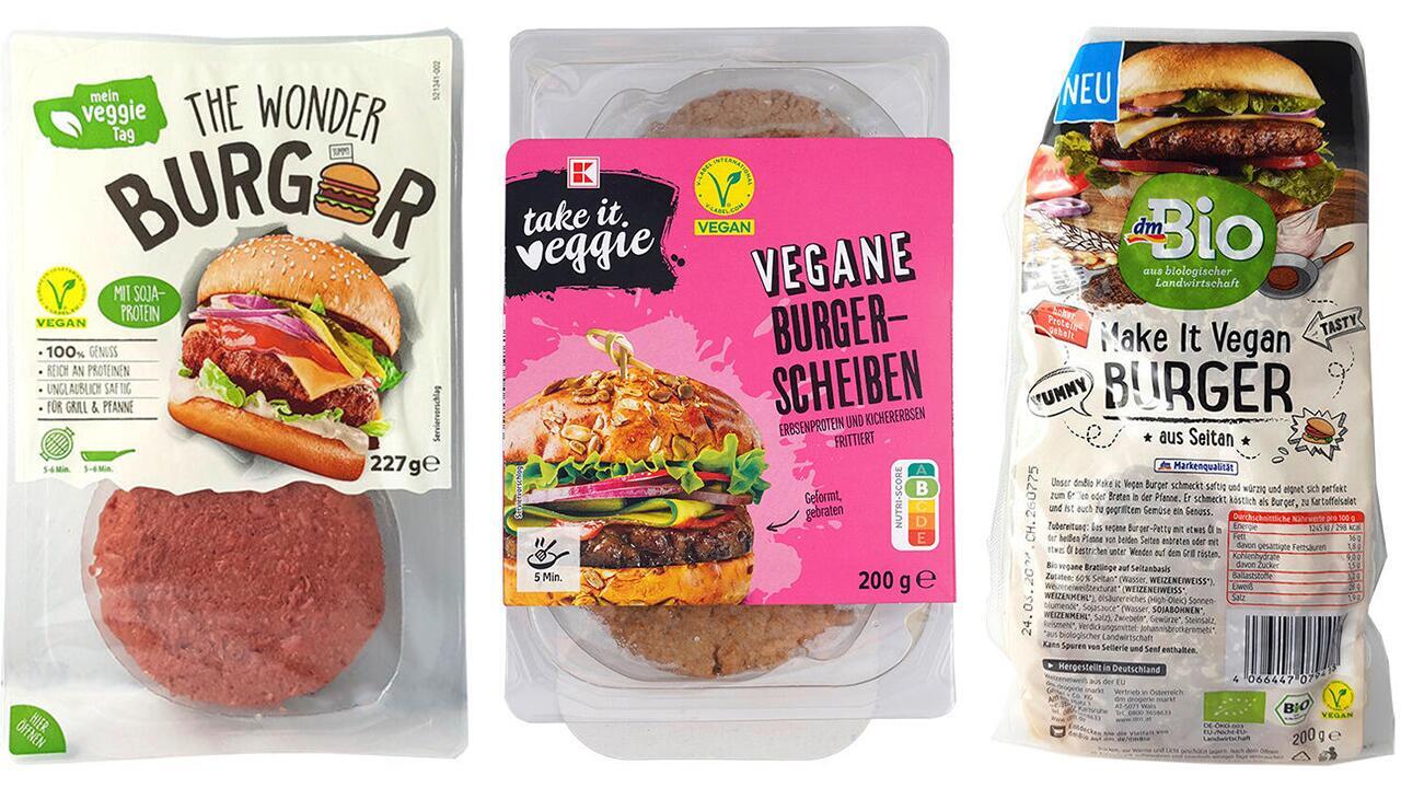 Vegane Burger im Test: Mineralölbestandteile in 8 von 16 Patties