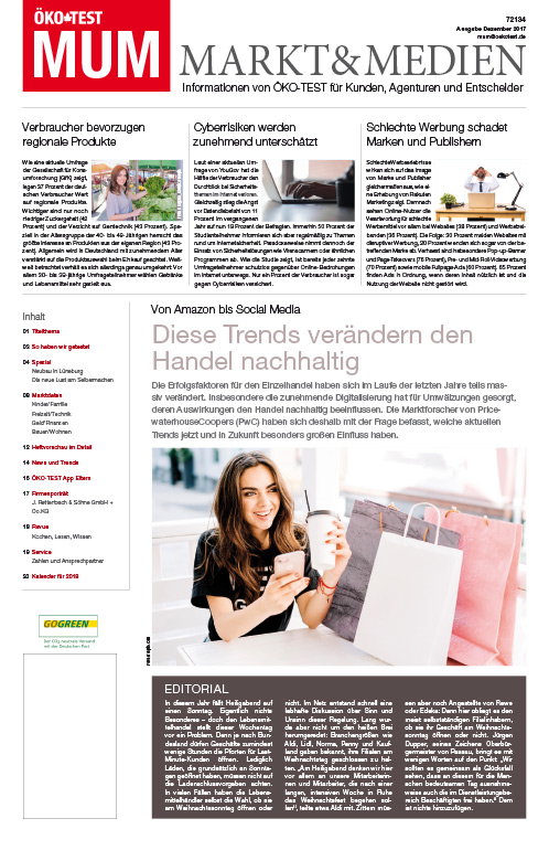 MUM - Markt und Medien 12/2017 MUM - Markt und Medien 12/2017