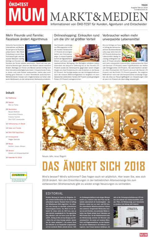 MUM - Markt und Medien 02/2018