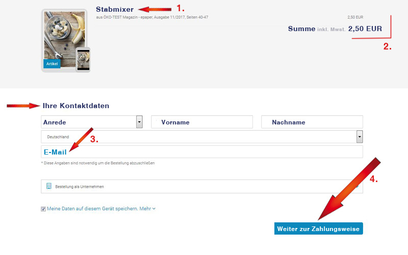 Kontaktdaten Kontaktdaten