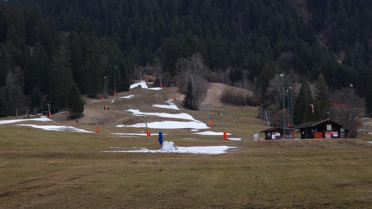 Alarmierend wenig Schnee in den Alpen: Massive Trockenheit droht