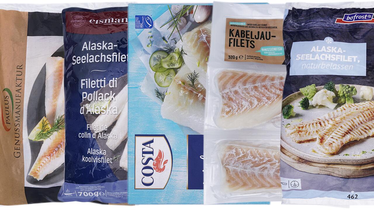 Alaska Seelachs und Kabeljau im Test: Welche Produkte sind empfehlenswert?