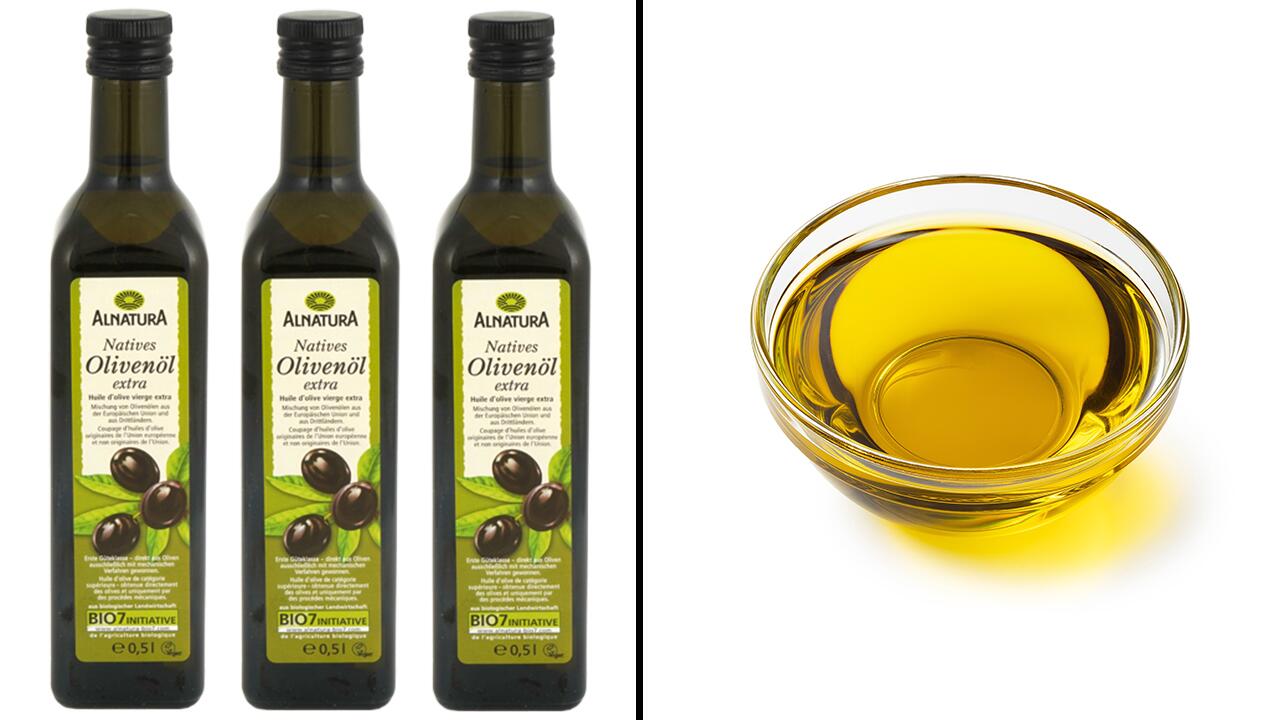 Alnatura-Olivenöl im Test nur "ungenügend".