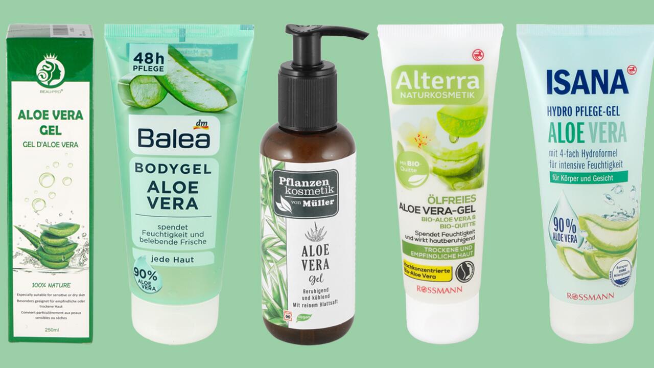 Heel veel goeds Boren Verfijnen Aloe-vera-Gel im Test: Wie gut sind die Gele von dm, Rossmann & Co.? -  ÖKO-TEST