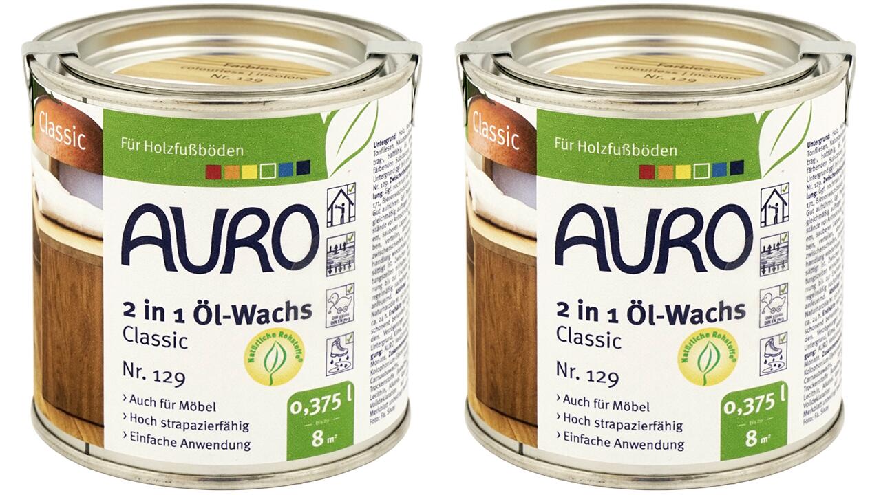 Auro 2 in 1 Öl-Wachs Classic verschlechtert sich nach Test 