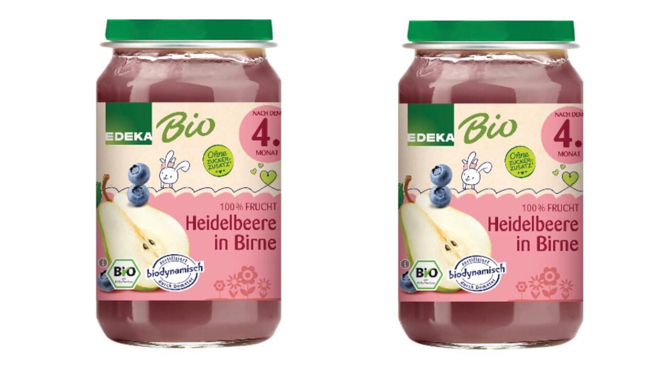 Babygläschen von Edeka Bio werden zurückgerufen.