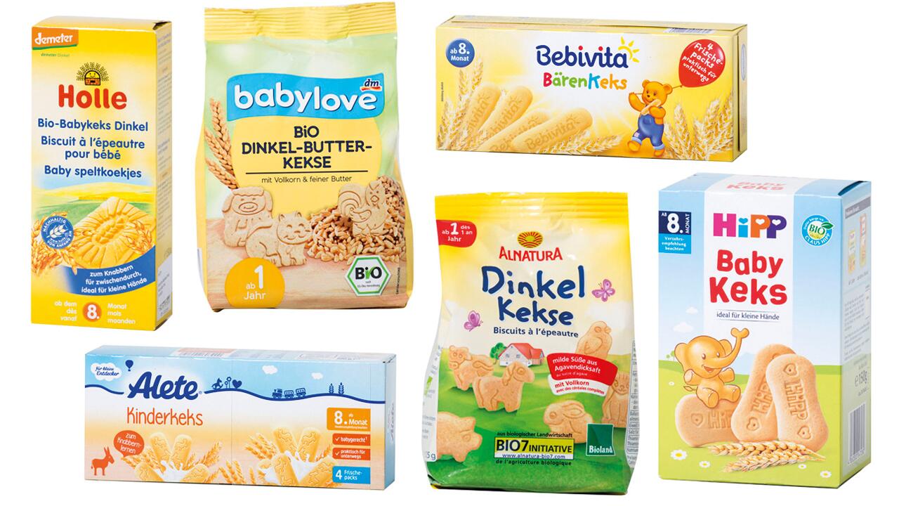 Babykekse im Test: So gesund sind Kekse für Kleinkinder