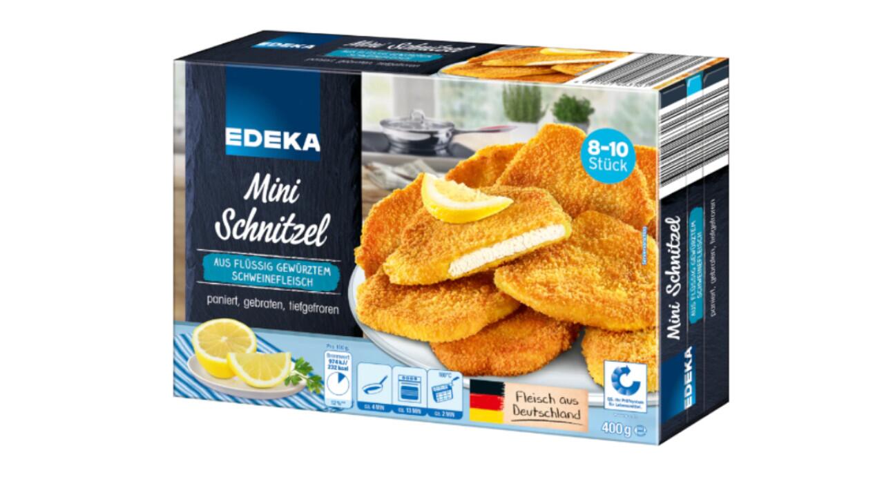 Bei Edeka werden Tiefkühl-Mini-Schnitzel zurückgerufen.