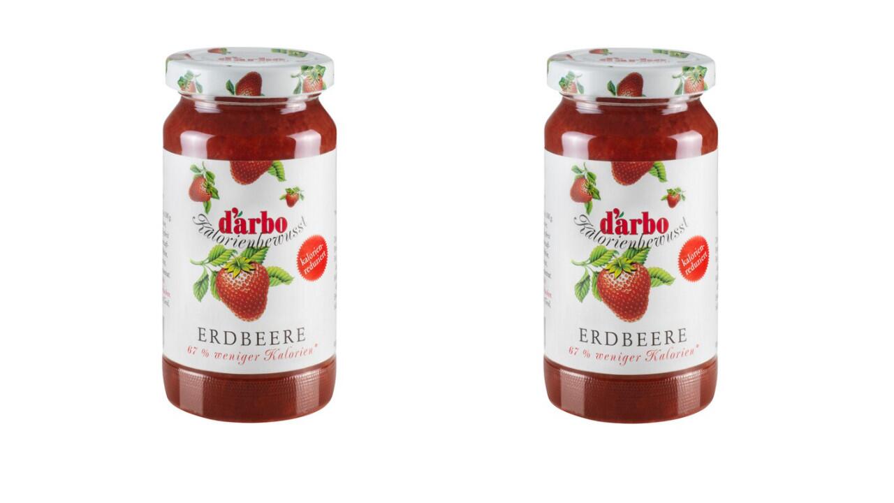 Bekannte Marmeladenmarke ruft Erdbeerkonfitüre zurück.