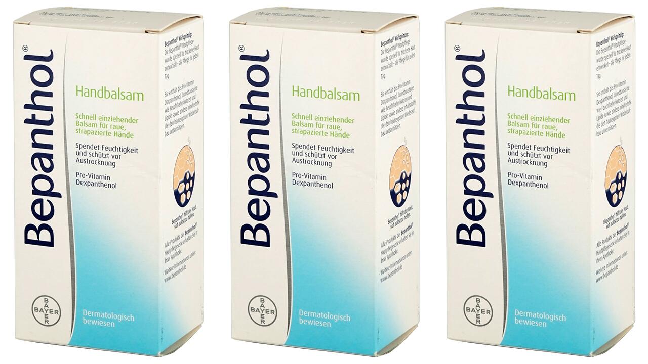 Bepanthol Handbalsam im Test: Das Produkt schneidet mit dem Gesamturteil "ungenügend" ab.