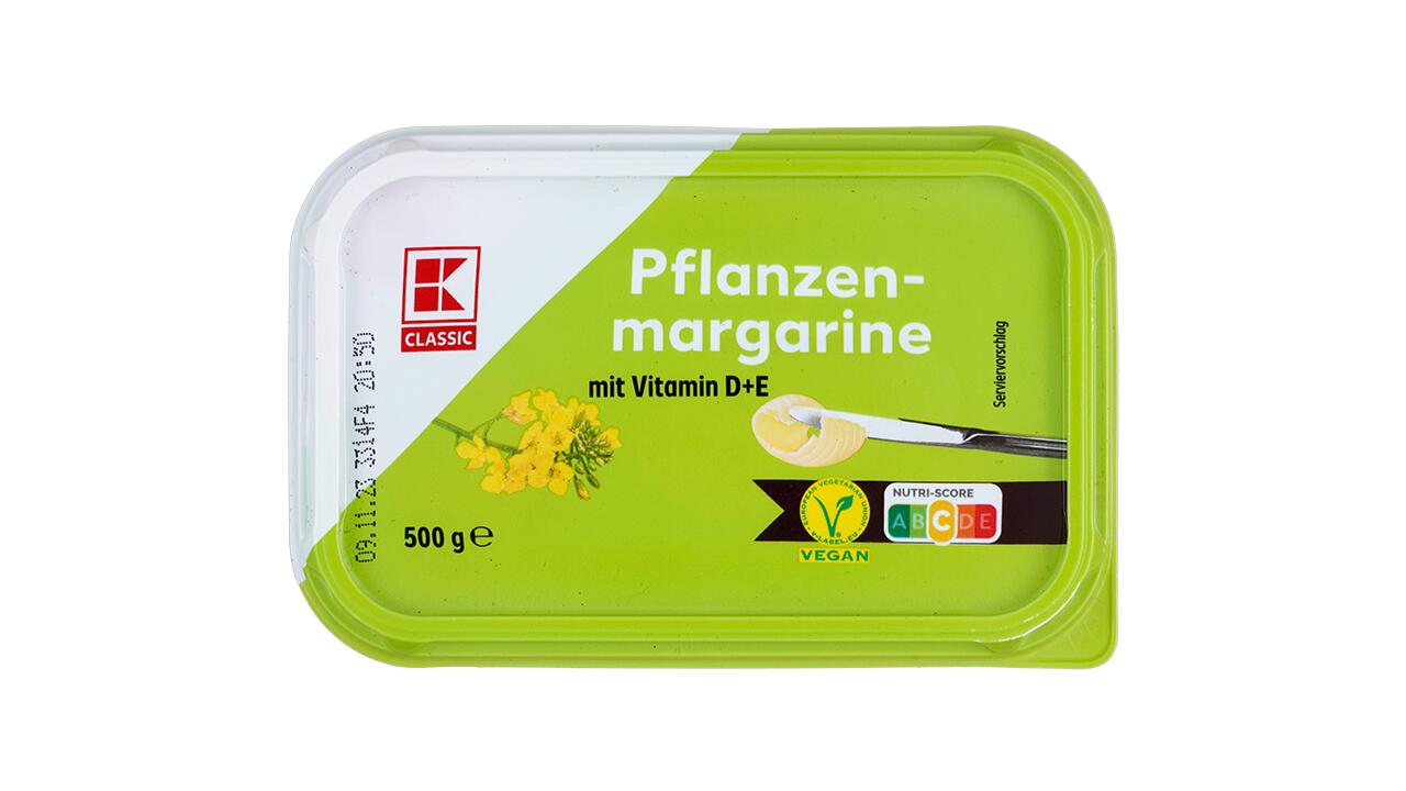 Berichtigung: K-Classic Pflanzenmargarine ist "befriedigend"