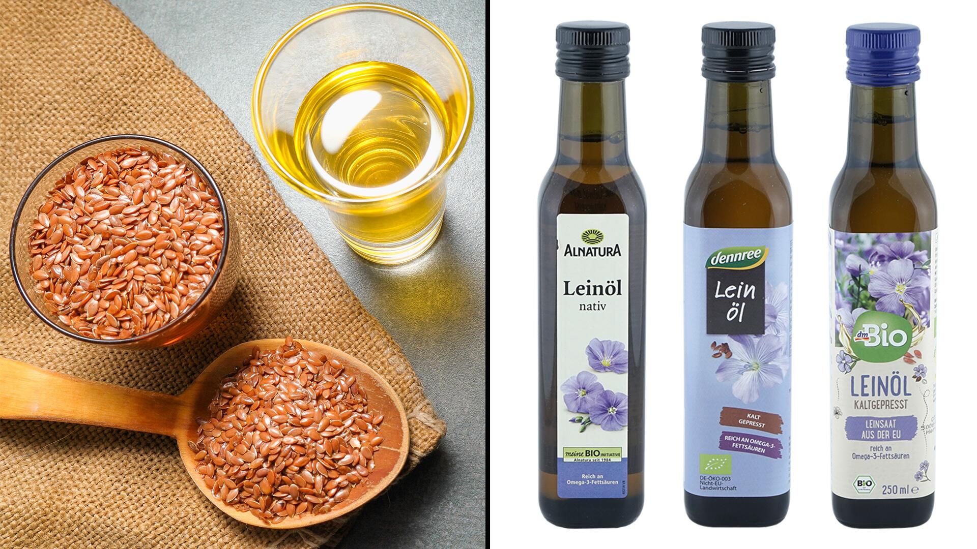 Bio-Leinöl im Test: Es gibt "sehr gute" günstige Produkte