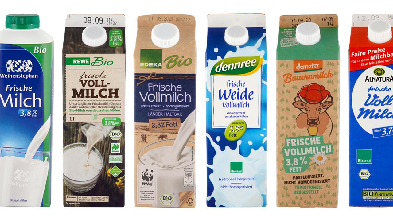 Bio-Milch im Test: Welche Marken sind empfehlenswert?