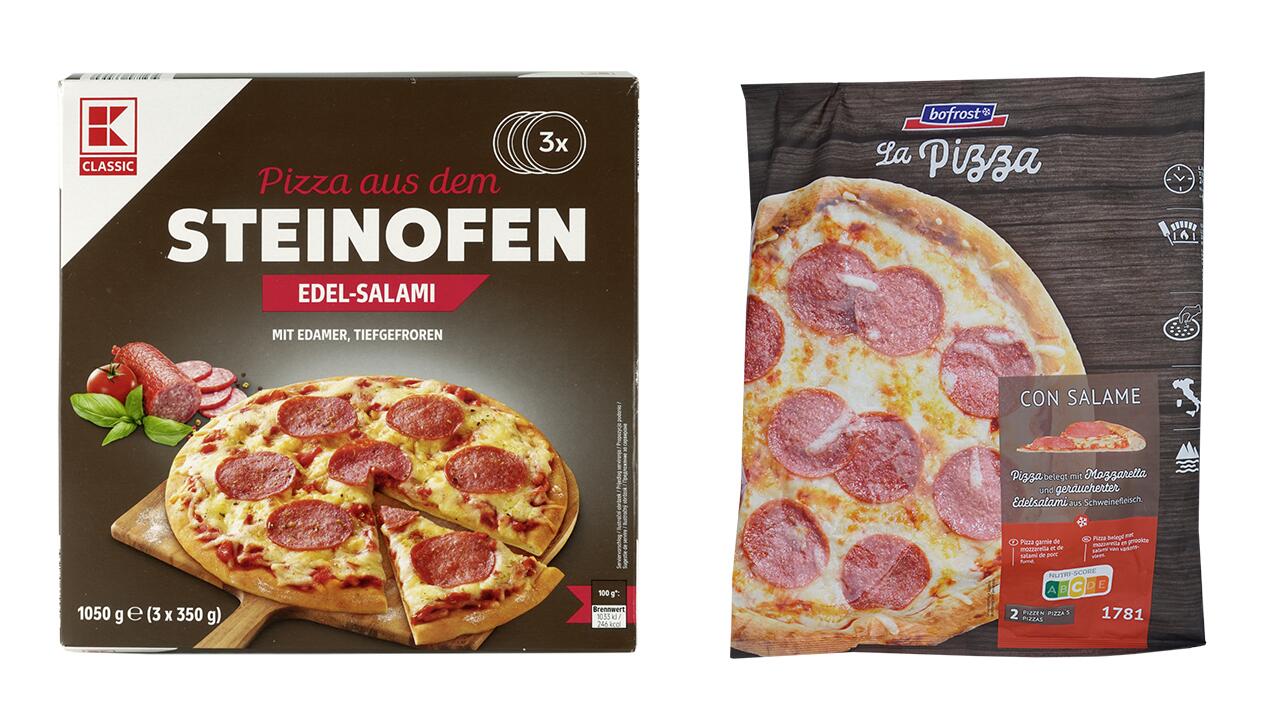 Bofrost und K-Classic Salamipizza jetzt mit weniger Salz