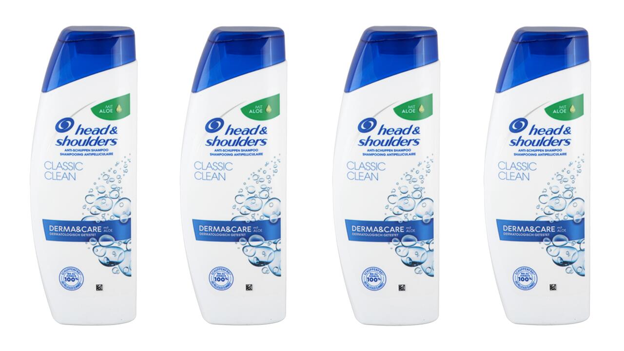 Das Head & Shoulders-Schuppenshampoo fällt im Test durch.