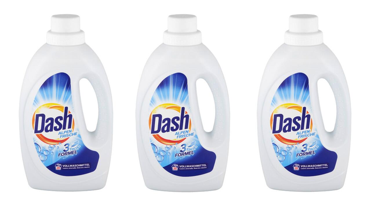 Dash-Vollwaschmittel jetzt ohne Isothiazolinone