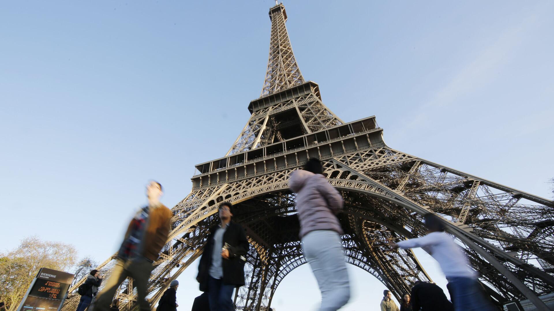 Der Eiffelturm in Paris