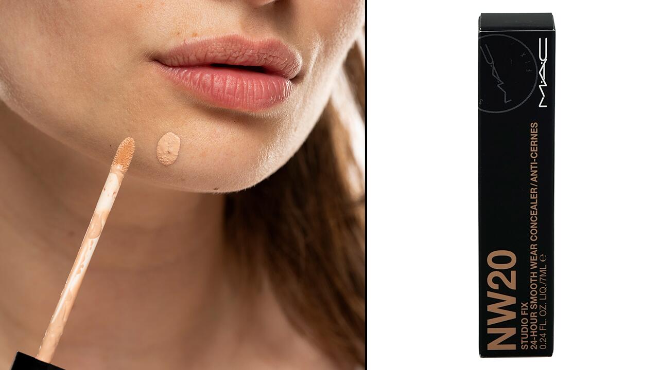 Der Mac Studio Fix 24- Hour Smooth Wear Concealer, NW20 fällt mit "ungenügend" durch unseren Test.