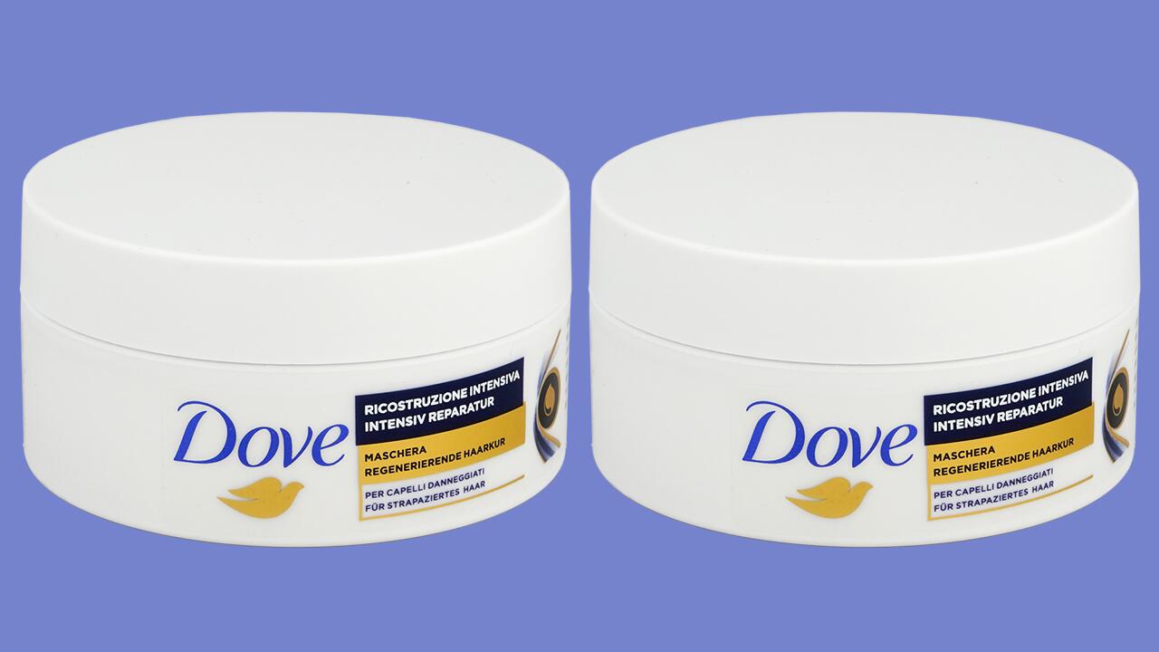 Die Haarkur von Dove enthält eine Vielzahl an problematischen Inhaltsstoffen und fällt deshalb durch unseren Test.
