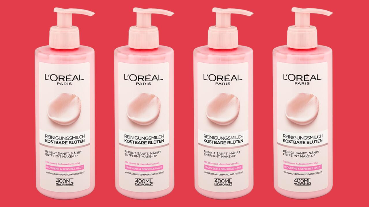 Die Reinigungsmilch von L'Oréal fällt in unserem Test mit "ungenügend" durch.