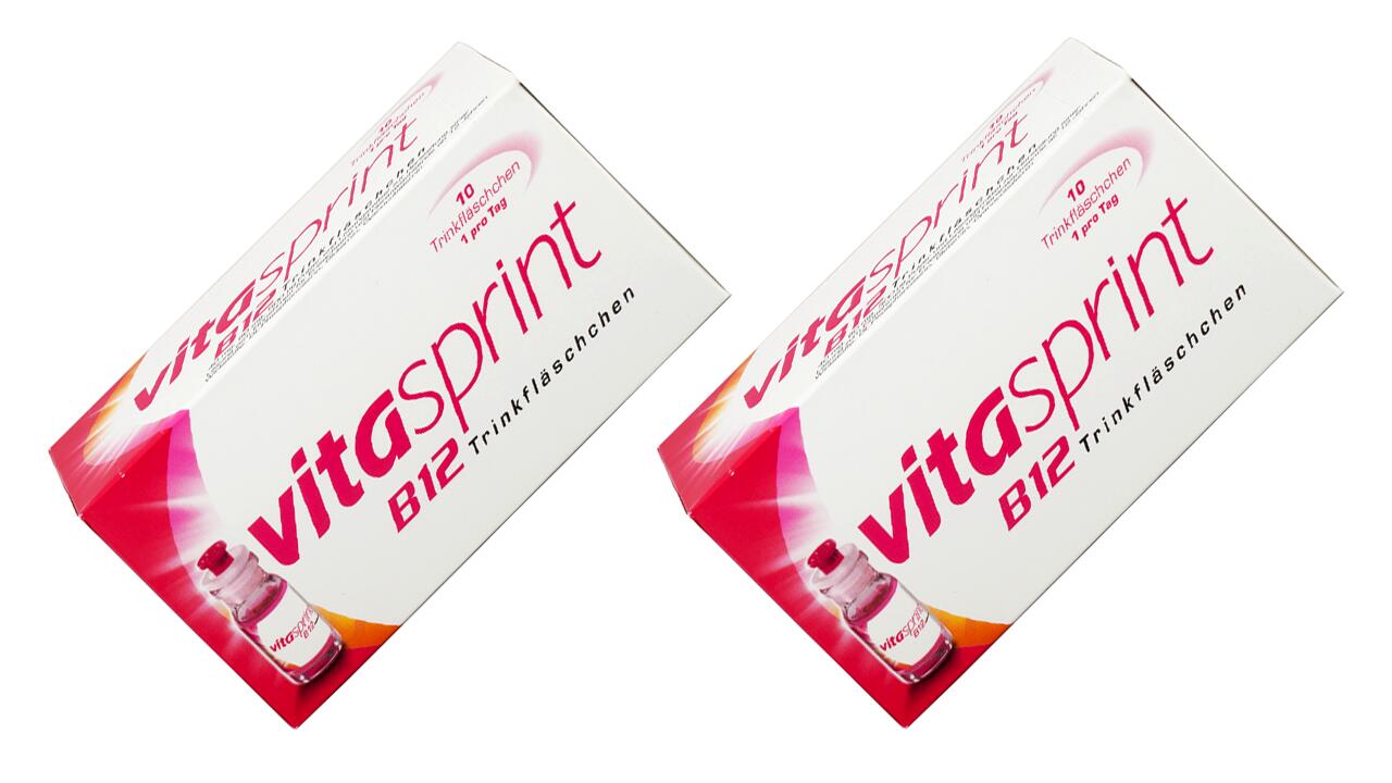 Die Vitasprint B12 Trinkfläschen fallen in unserem Test durch.