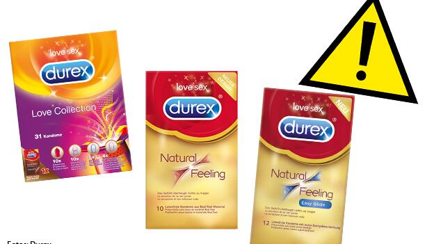 Durex ruft Kondome wegen Reißgefahr zurück.