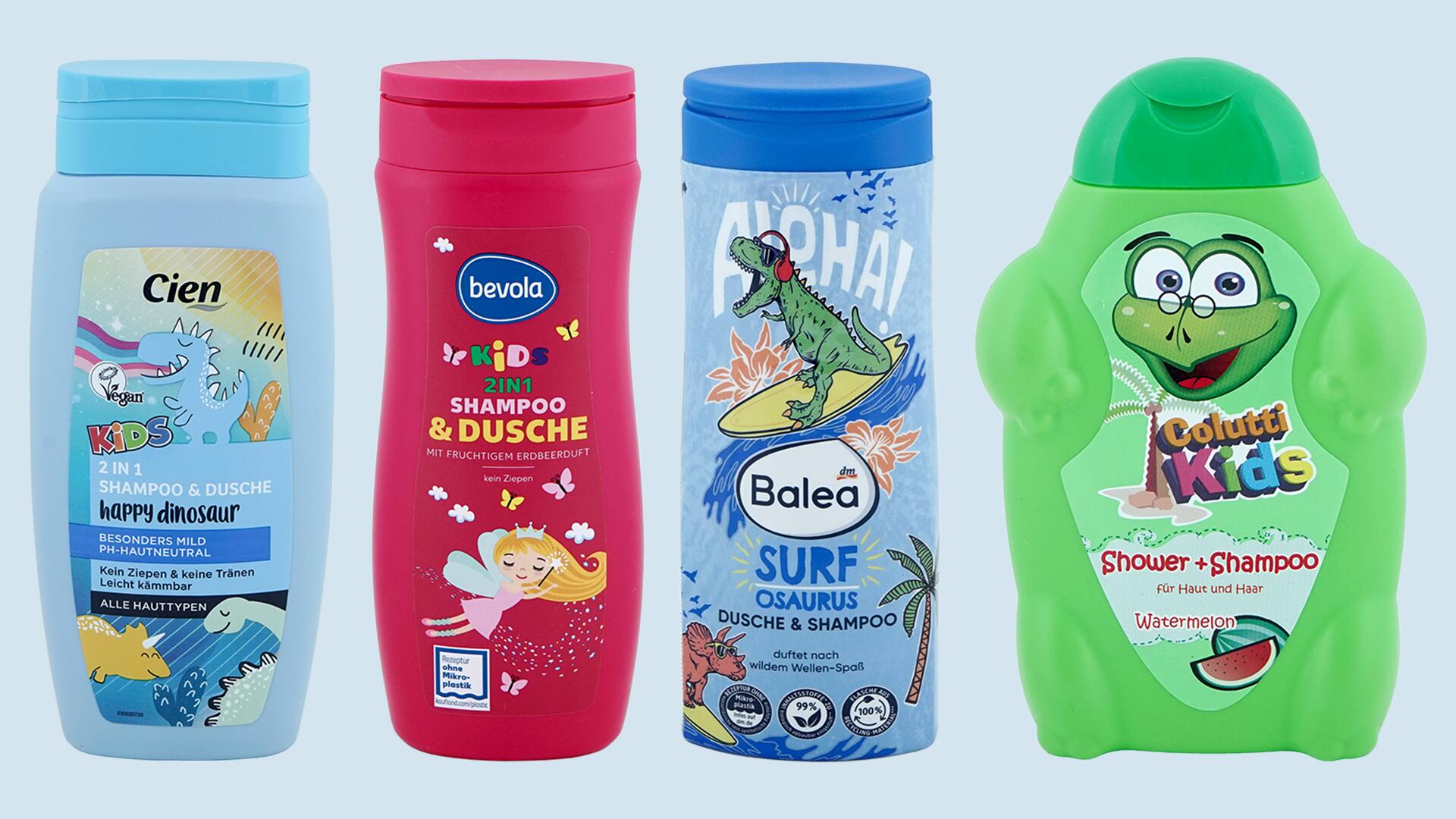 Duschshampoos für Kinder im Test: Welche Marken sind empfehlenswert?