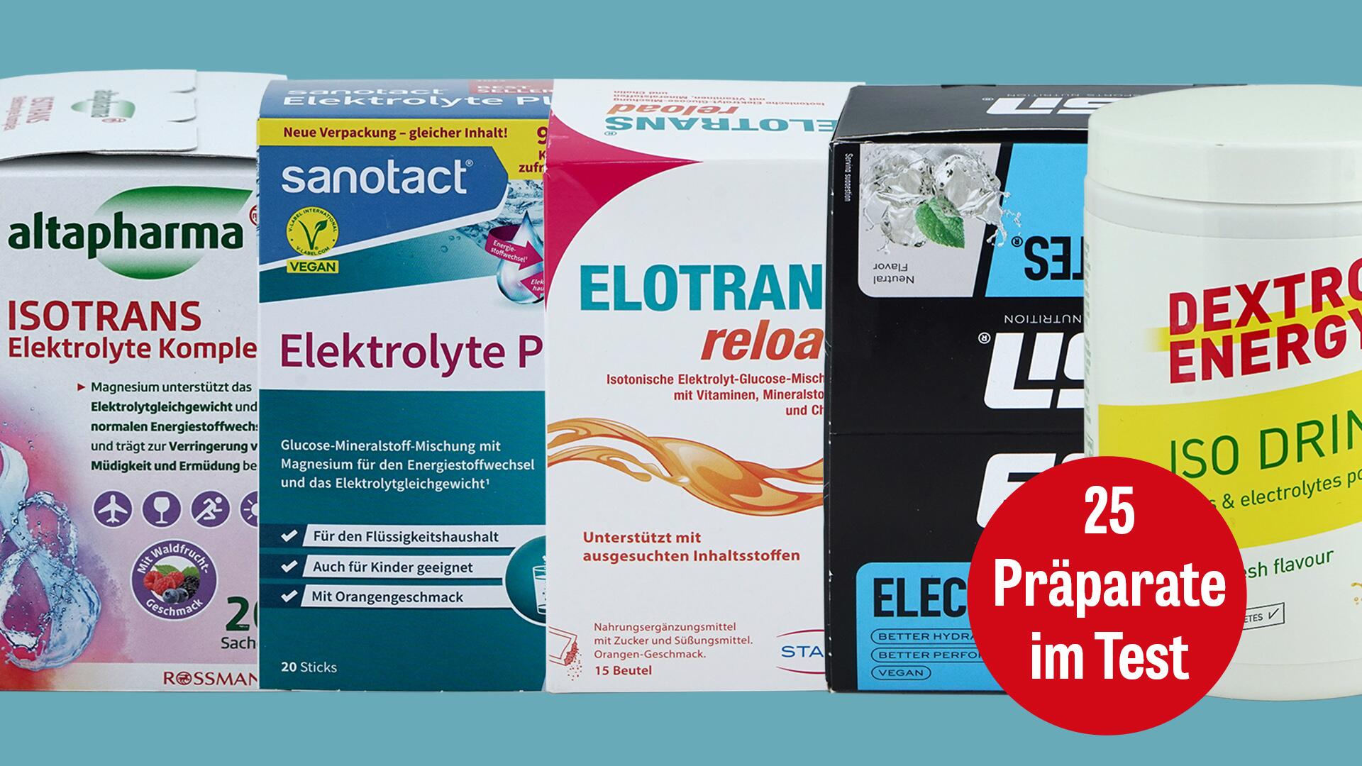 Elektrolyte: Wieso wir sie brauchen – und was Elektrolytpräparate bringen Elektrolyte: Wieso wir sie brauchen – und was Elektrolytpräparate bringen