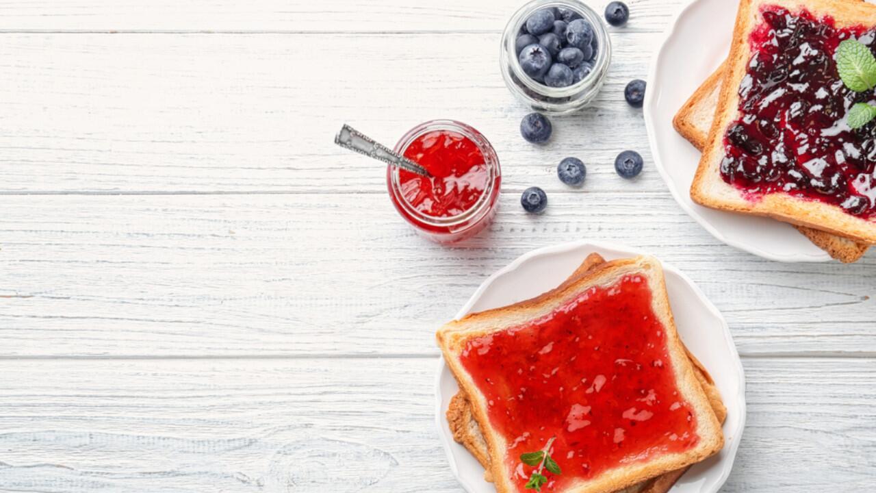 Erdbeere, Heidelbeere & Co. – Marmelade ist nicht immer vegan.