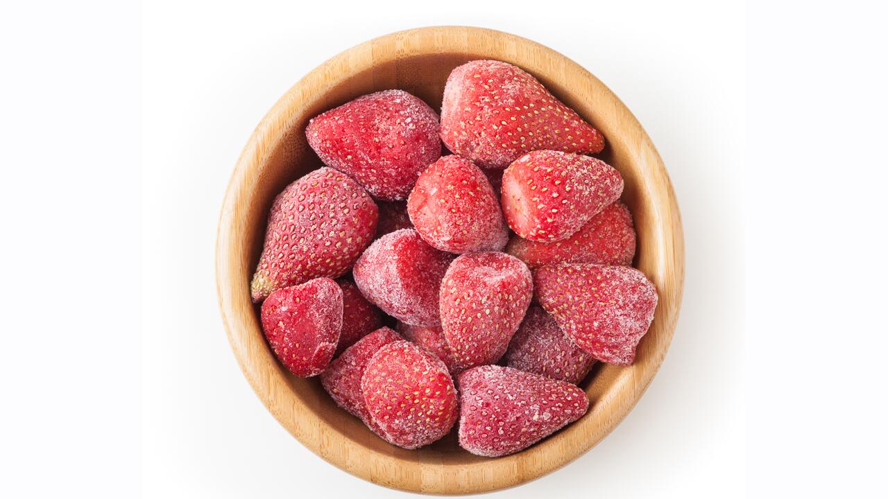 Erdbeeren einfrieren: So verlängern Sie die Erdbeerzeit