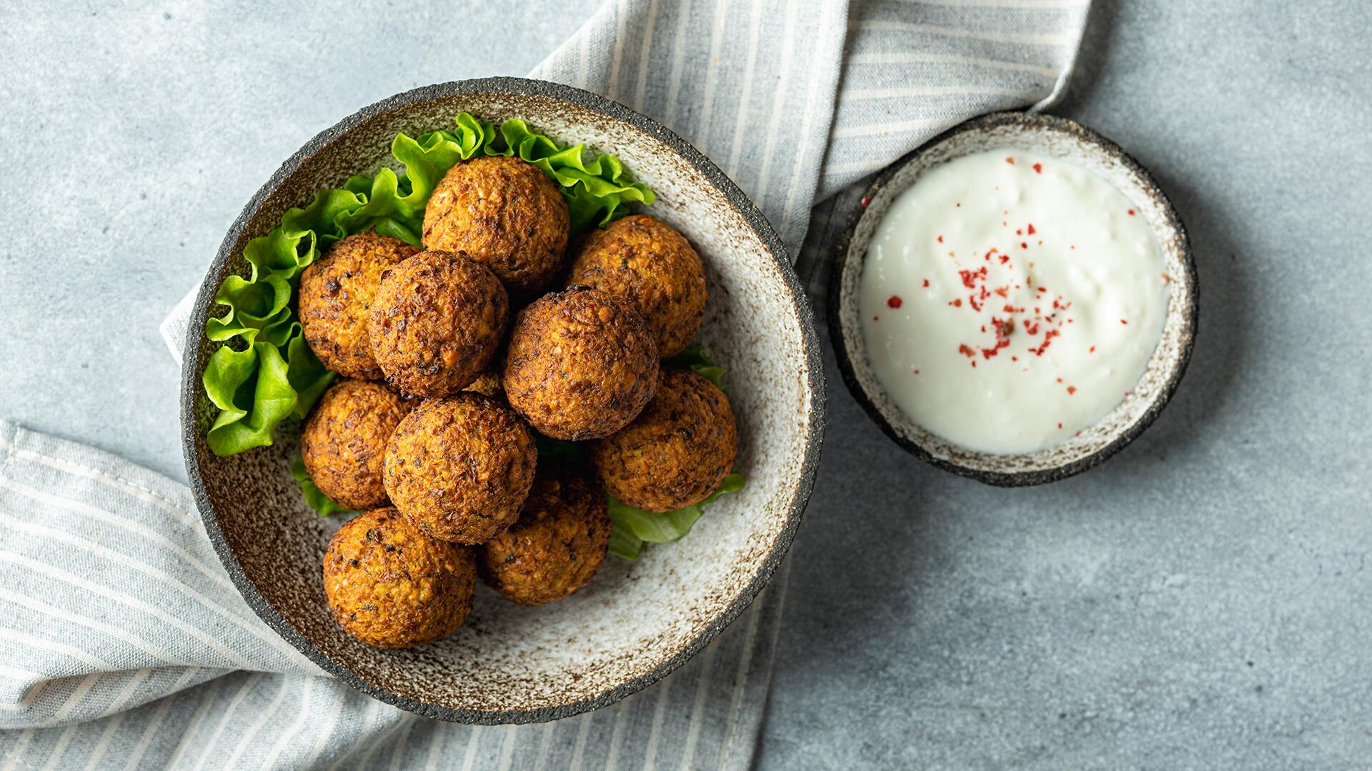 Falafel-Test: Nur Produkte mit Bio-Siegel überzeugen