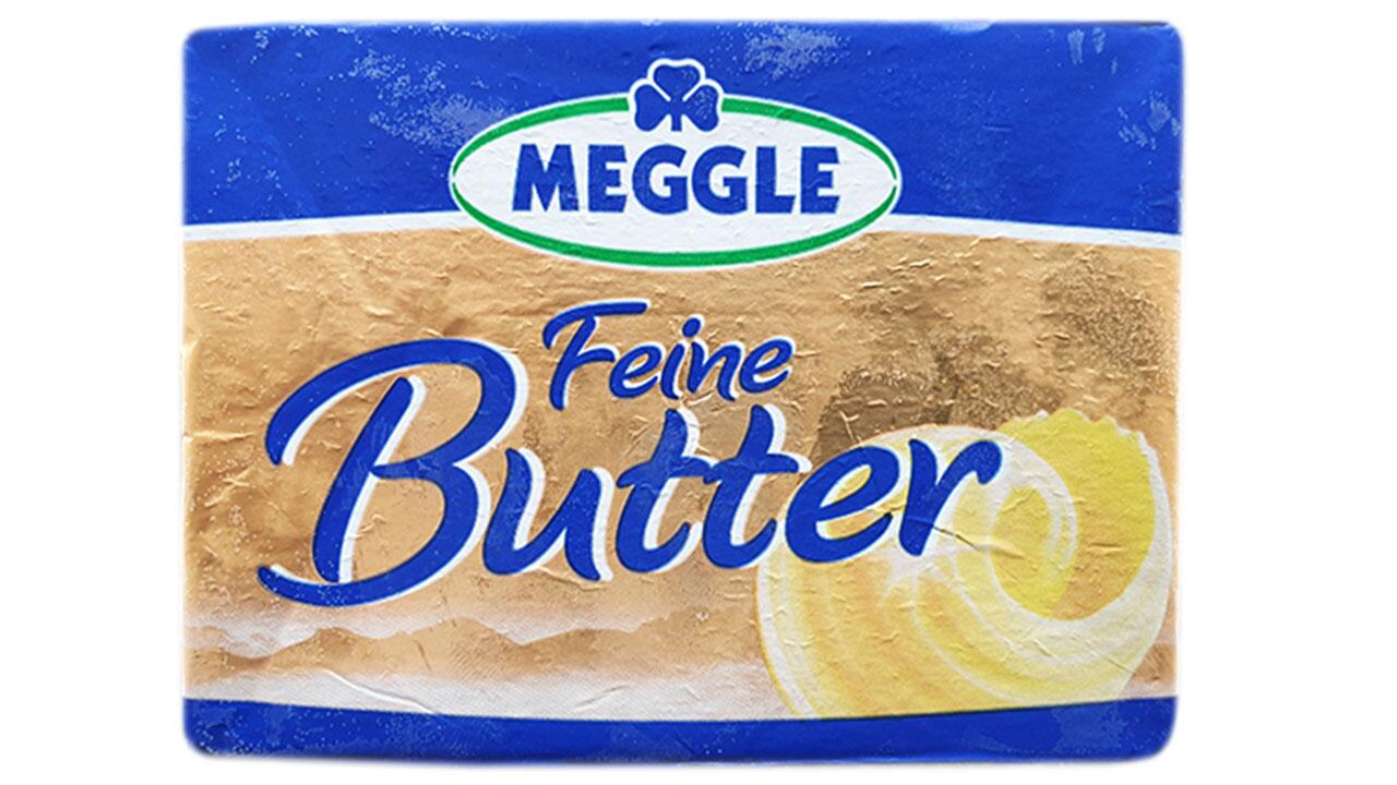 Feine Butter von Meggle im Test: Das Produkt fällt mit "ungenügend" durch.