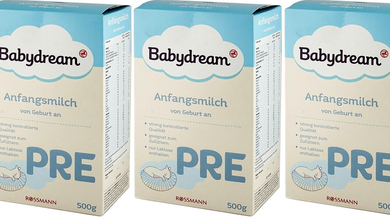 Fettschadstoffe und Mineralöl: Babydream-Babymilch versagt im Test Fettschadstoffe und Mineralöl: Babydream-Babymilch versagt im Test