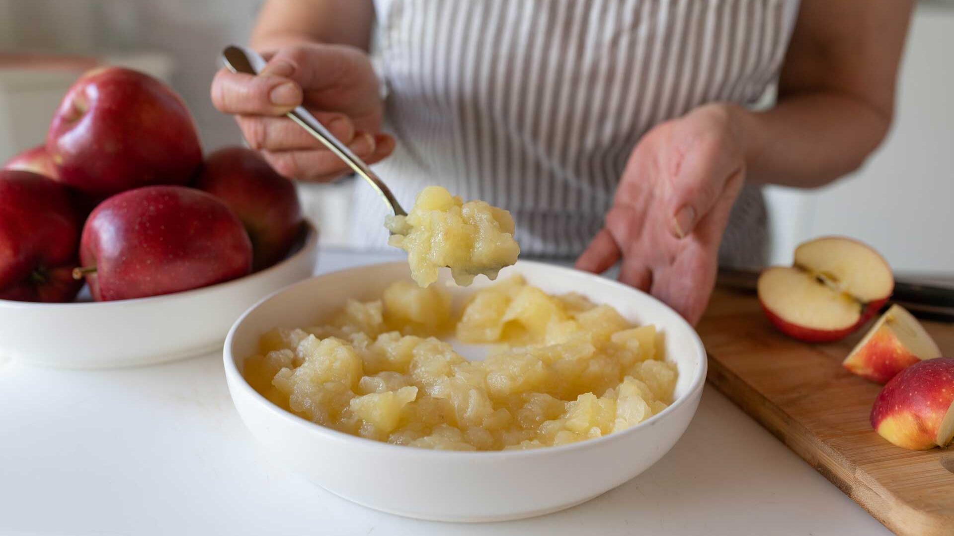 Apfelkompott ohne Zucker selber machen: Einfaches Rezept und Tipps zum Einkochen