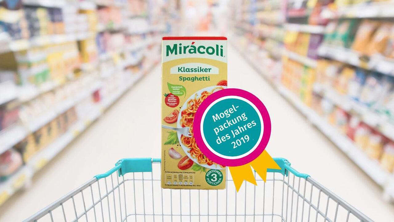 Fünf Produkte wurden für die "Mogelpackung des Jahres 2019" nominiert