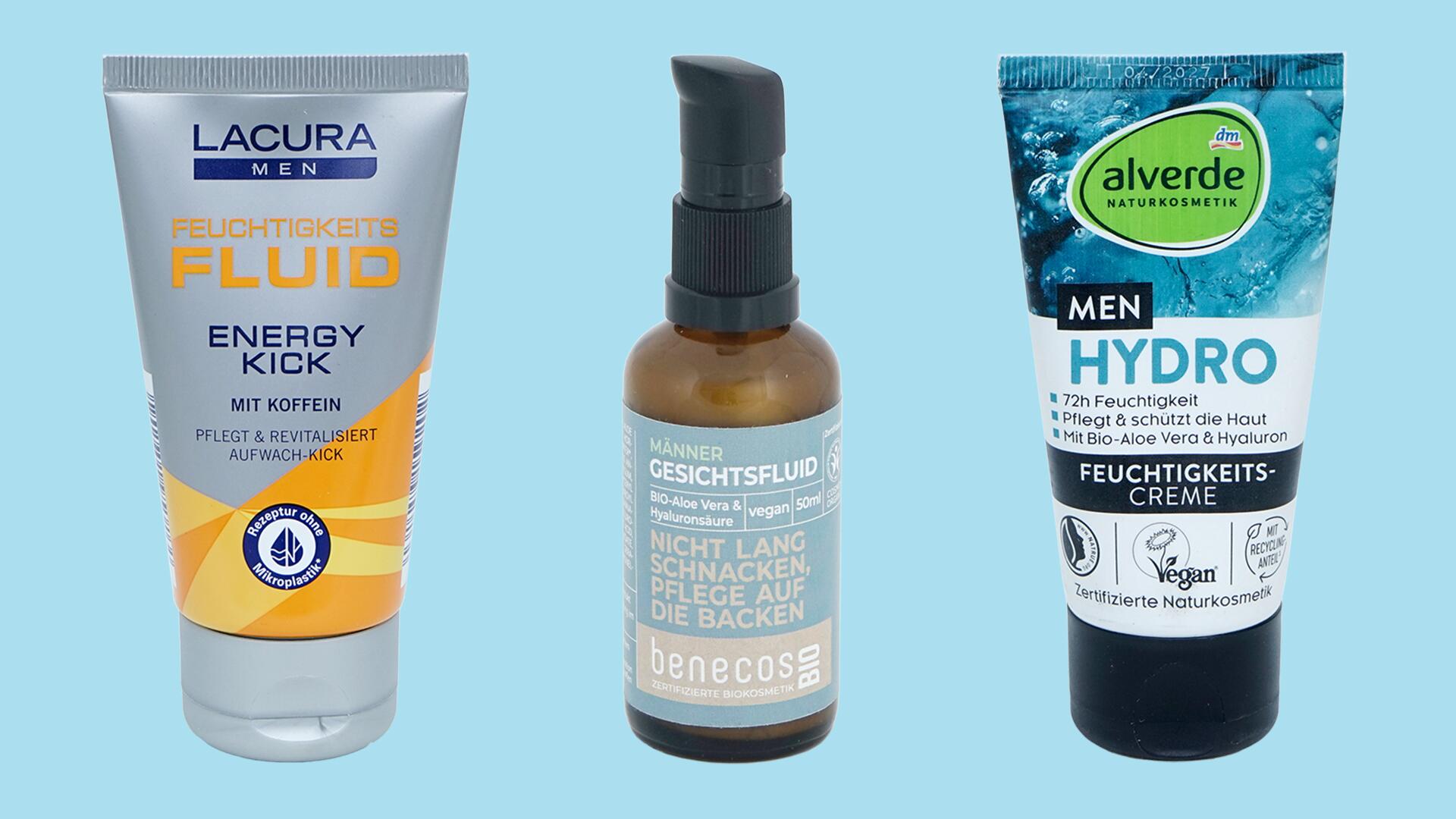 Gesichtscremes für Männer im Test: Wir haben 22 Produkte getestet.